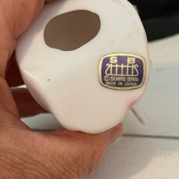 Vintage Japan Schmid Bros pair Kissing Angels - Picture 6 of 6